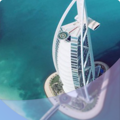 Burj Al Arab hotel in UAE