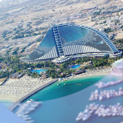 Jumeira beach hotel in Dubai